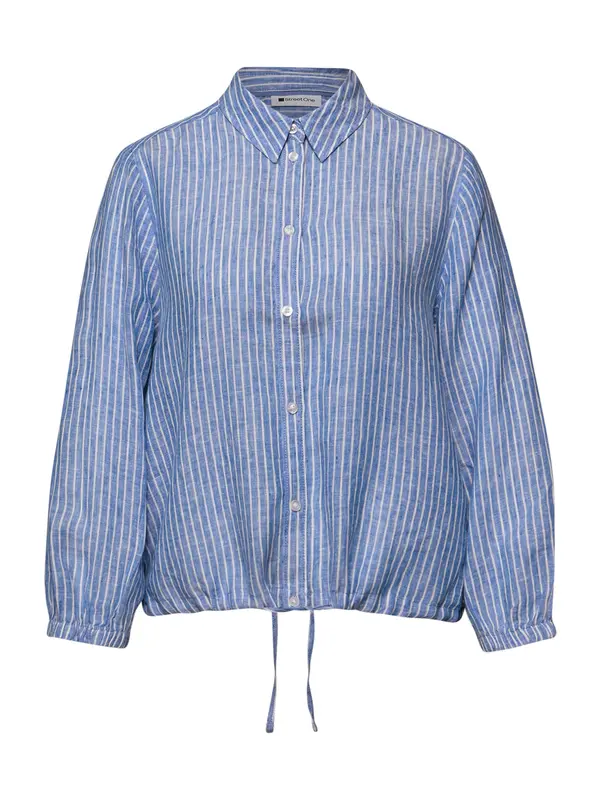 STREET ONE STREET ONE Bluza  plava melange / bijela