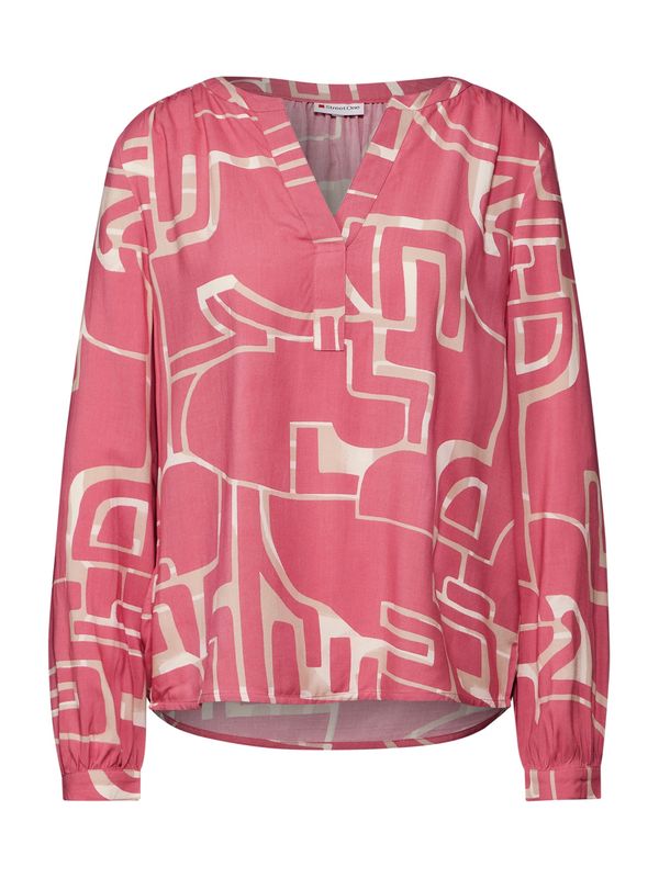 STREET ONE STREET ONE Bluza  roza / bijela