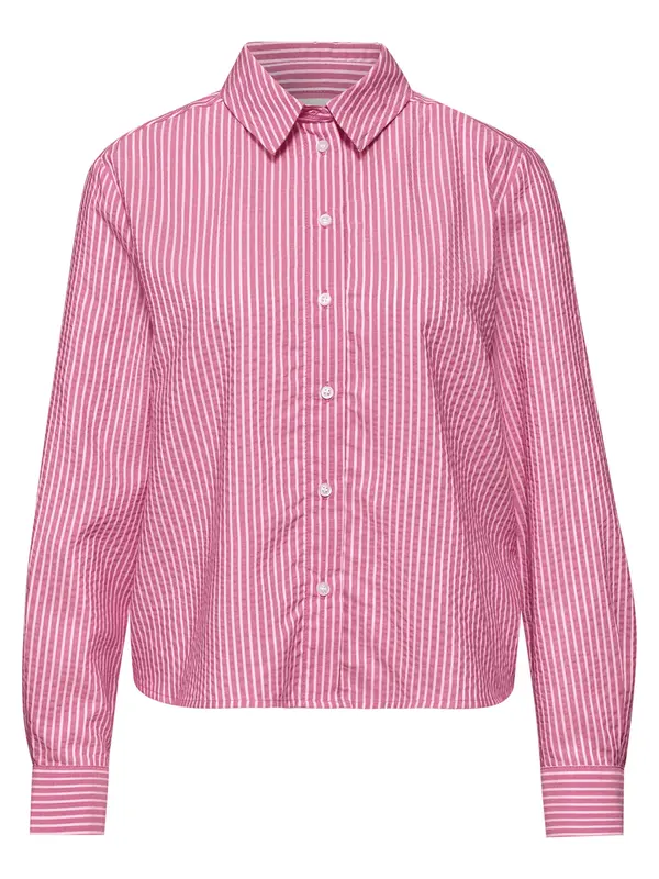 STREET ONE STREET ONE Bluza  tamno roza / bijela