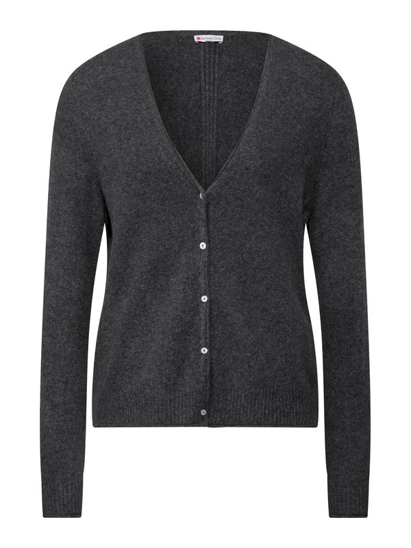 STREET ONE STREET ONE Kardigan  antracit siva