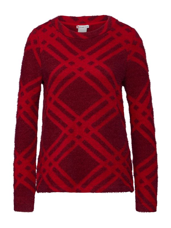 STREET ONE STREET ONE Majica  crvena / bordo