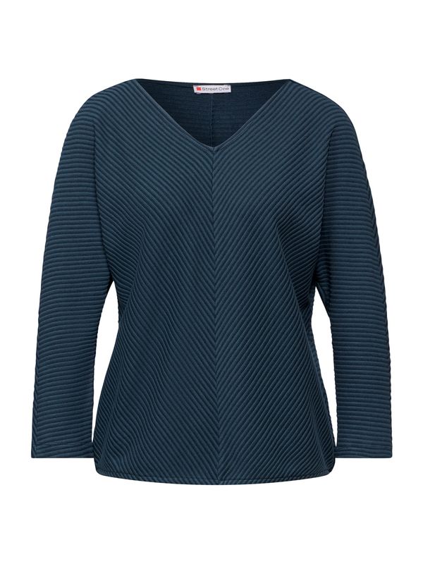 STREET ONE STREET ONE Majica  mornarsko plava / petrol