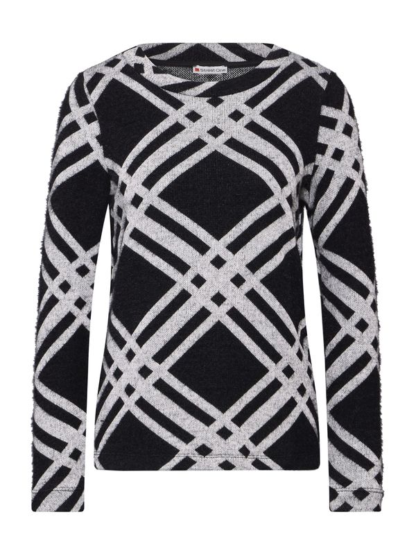 STREET ONE STREET ONE Majica  siva / crna