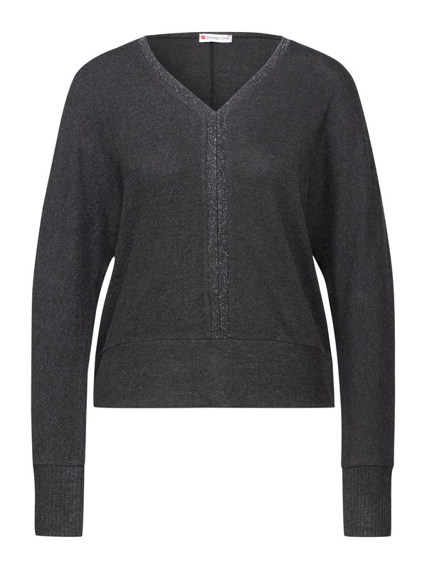STREET ONE STREET ONE Pulover  antracit siva