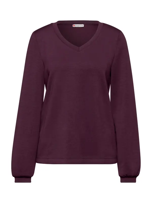 STREET ONE STREET ONE Sweater majica  ljubičasta