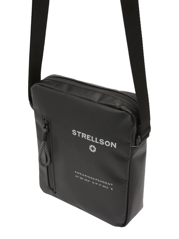 STRELLSON STRELLSON Torba preko ramena 'Stockwell 2.0 Marcus'  svijetlosiva / crna