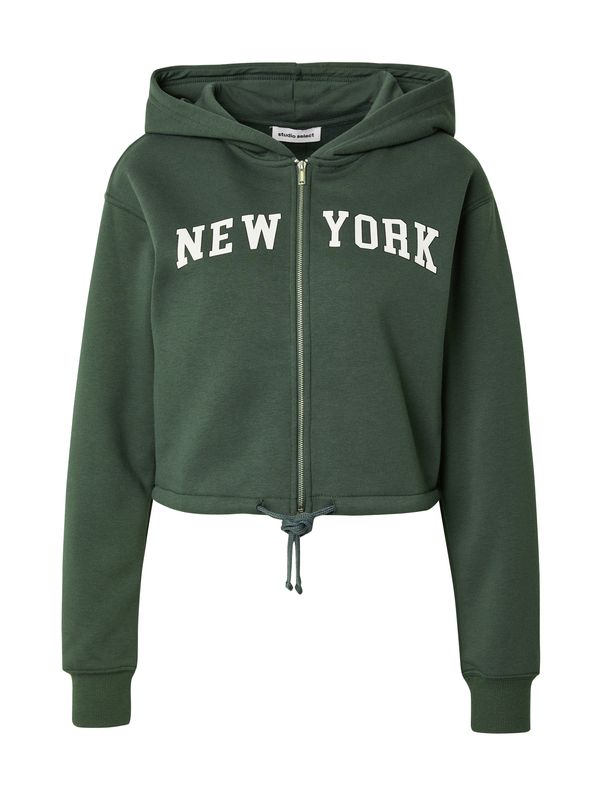 STUDIO SELECT STUDIO SELECT Gornji dio trenirke 'Maja'  smaragdno zelena / bijela