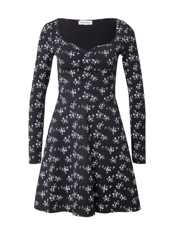 STUDIO SELECT STUDIO SELECT Haljina 'Tara'  crna / bijela