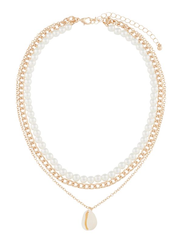 STUDIO SELECT STUDIO SELECT Lančić  zlatna / narančasta / biserno bijela