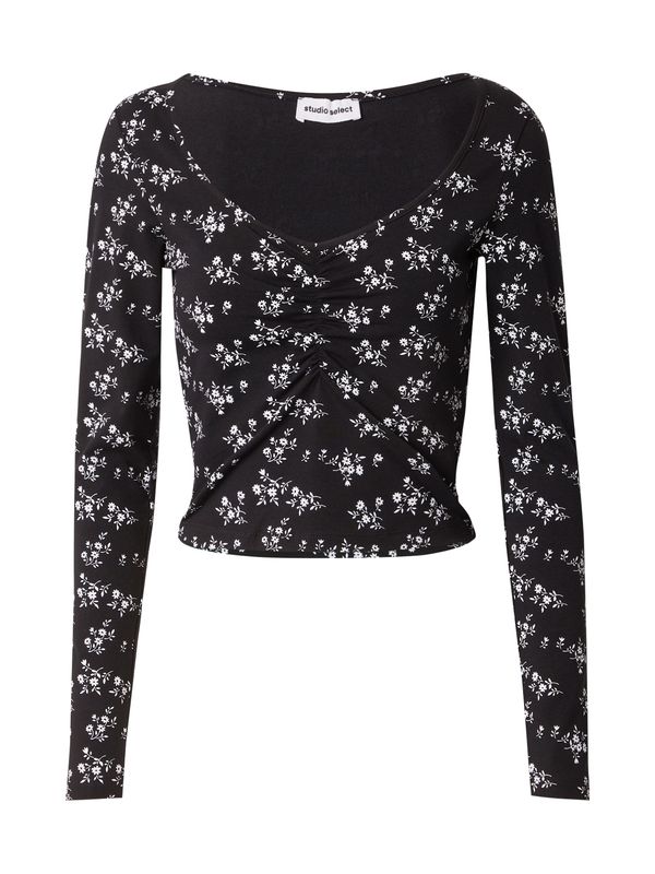 STUDIO SELECT STUDIO SELECT Majica  crna / bijela