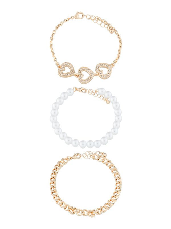 STUDIO SELECT STUDIO SELECT Narukvica  zlatna / bijela