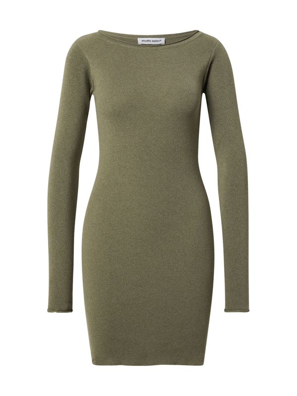 STUDIO SELECT STUDIO SELECT Pletena haljina 'Kasha'  kaki