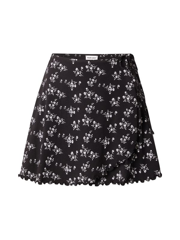 STUDIO SELECT STUDIO SELECT Suknja 'Rita'  crna / bijela