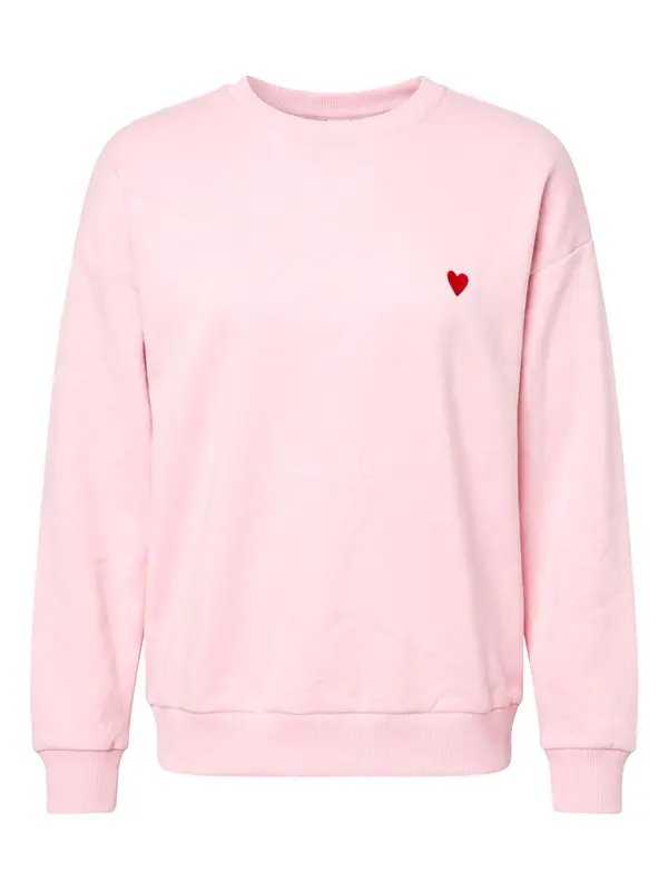 studioselect studioselect Sweater majica 'Eva'  roza / crvena