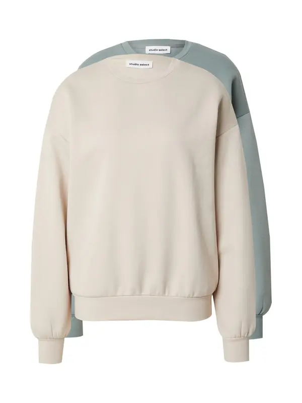 studioselect studioselect Sweater majica 'Lotta'  bež / menta