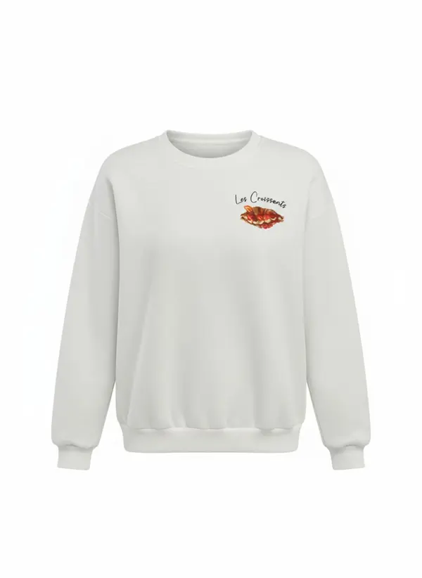 studioselect studioselect Sweater majica 'Mimi'  tamno bež / smeđa / crna / bijela