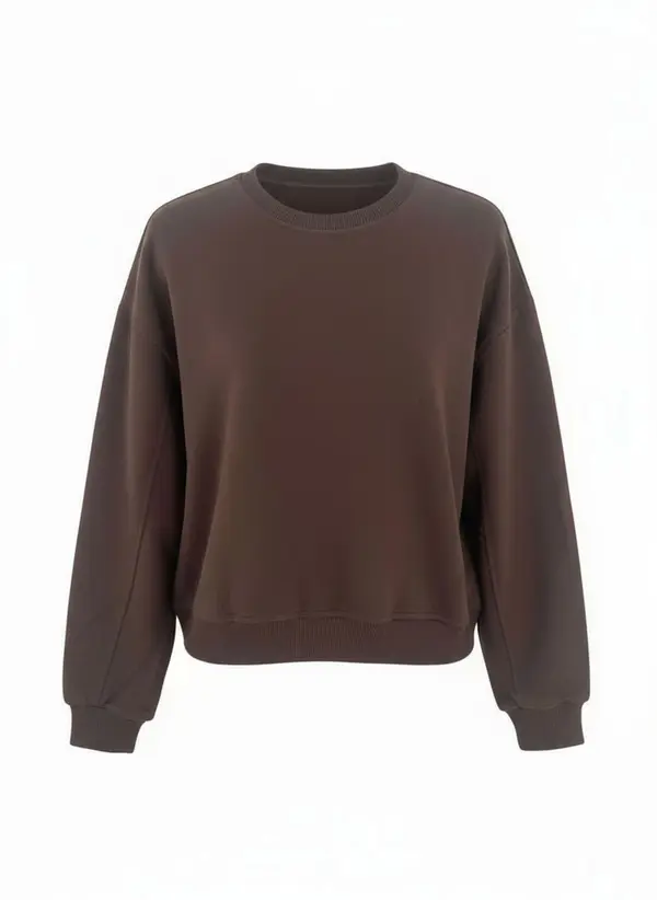 studioselect studioselect Sweater majica 'Mira'  tamno smeđa