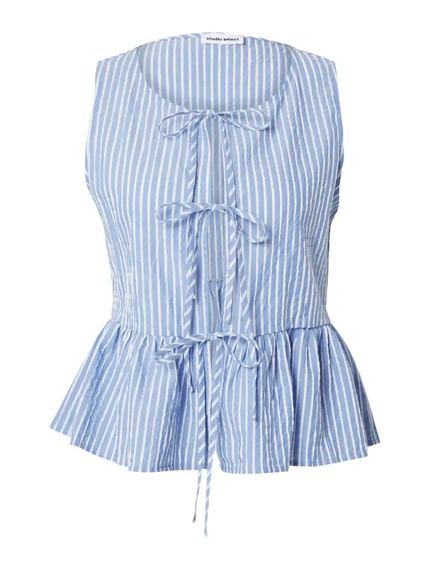 studioselect studioselect Top 'Jessa'  plava / bijela