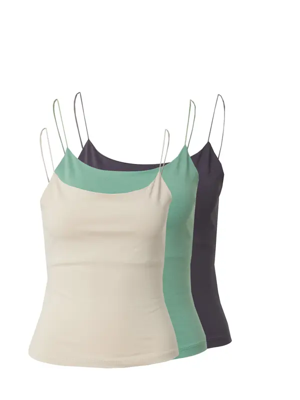 studioselect studioselect Top 'Lena'  boja pijeska / kameno siva / menta