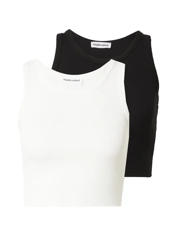 studioselect studioselect Top 'Marlene'  crna / bijela