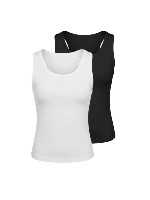 studioselect studioselect Top 'Nancy'  crna / bijela