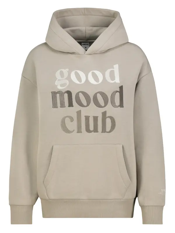 Sublevel Sublevel Sweater majica  bež / taupe siva / bijela