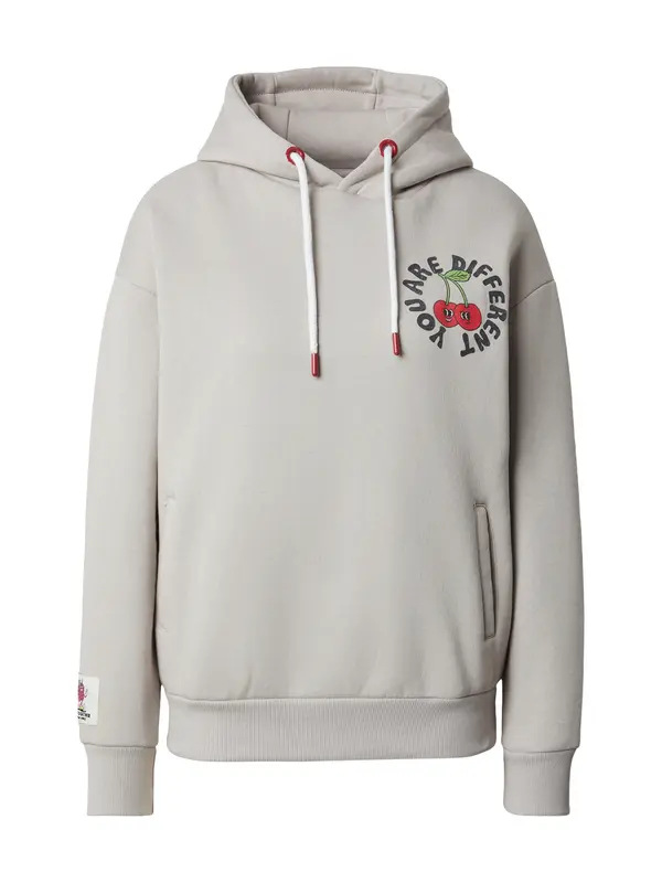 Sublevel Sublevel Sweater majica  ecru/prljavo bijela / žuta / tamno crvena / crna