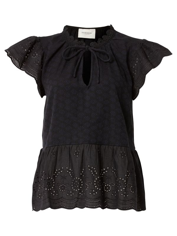 Summery Copenhagen Summery Copenhagen Bluza 'Anna'  crna