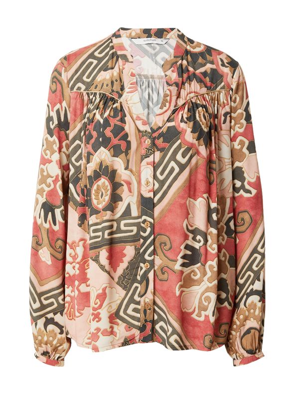 Summum Summum Bluza  bež / roza / crna / bijela