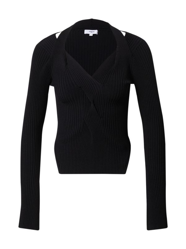 Suncoo Suncoo Pulover 'PAILAG'  crna