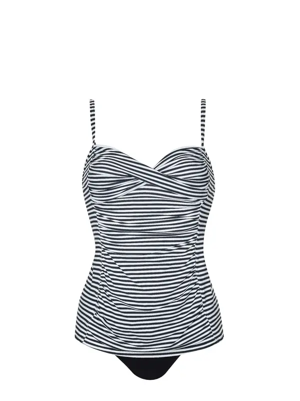 SUNFLAIR SUNFLAIR Tankini  crna / bijela