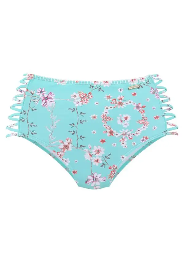 SUNSEEKER SUNSEEKER Bikini donji dio 'Ditsy'  akvamarin / prljavo roza