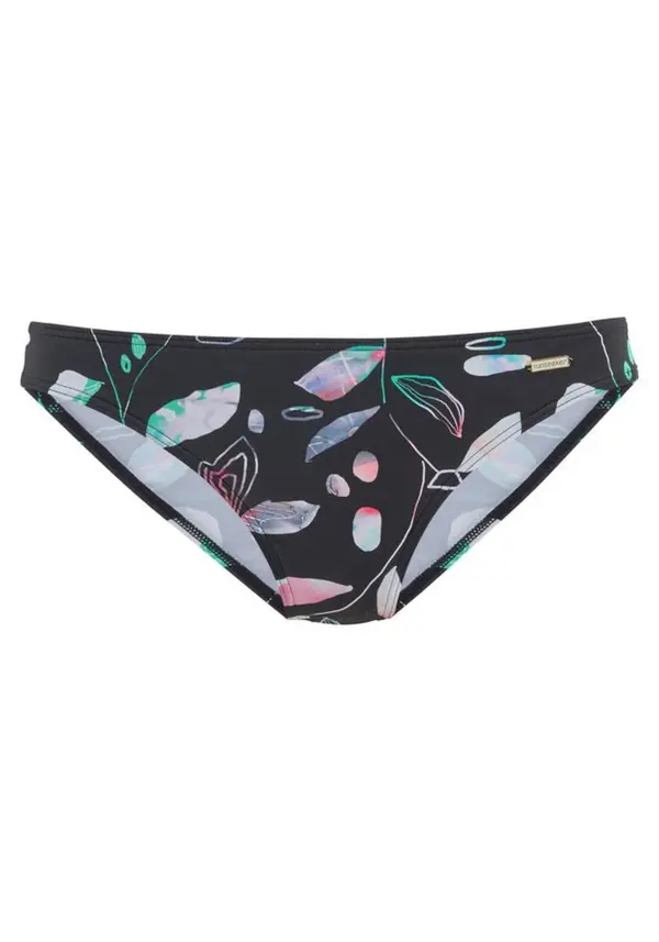 SUNSEEKER SUNSEEKER Bikini donji dio 'Leaves'  crna