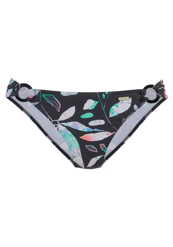 SUNSEEKER SUNSEEKER Bikini donji dio 'Leaves'  crna