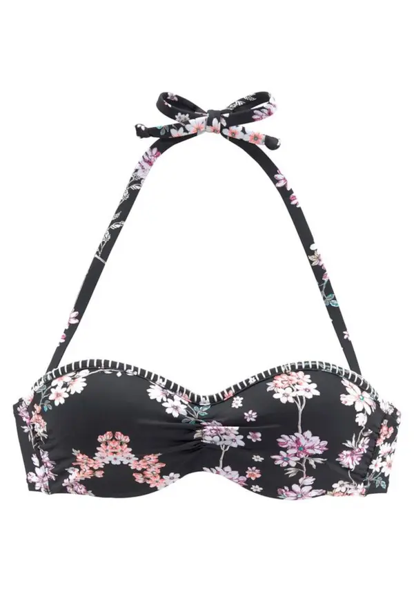 SUNSEEKER SUNSEEKER Bikini gornji dio 'Ditsy'  miks boja / crna