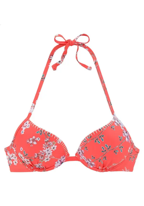 SUNSEEKER SUNSEEKER Bikini gornji dio 'Ditsy'  miks boja / narančasto crvena