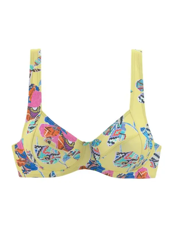 SUNSEEKER SUNSEEKER Bikini gornji dio 'Jam'  svijetloplava / žuta / roza / crvena