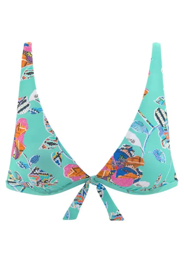 SUNSEEKER SUNSEEKER Bikini gornji dio 'Jam'  tirkiz / miks boja