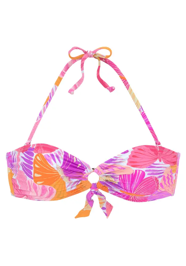 SUNSEEKER SUNSEEKER Bikini gornji dio  ljubičasta / narančasta / roza / bijela
