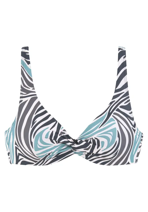 SUNSEEKER SUNSEEKER Bikini gornji dio  mornarsko plava / tirkiz / bijela