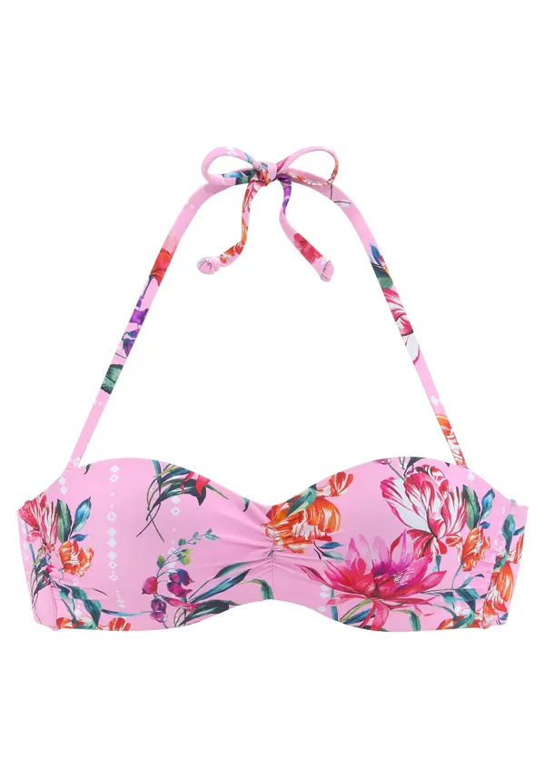 SUNSEEKER SUNSEEKER Bikini gornji dio  narančasta / roza / svijetloroza / bijela