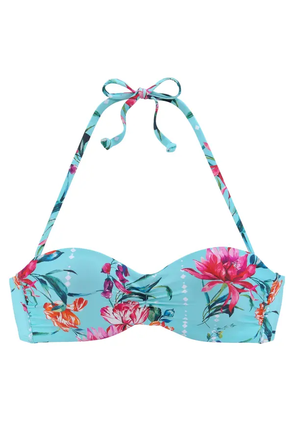 SUNSEEKER SUNSEEKER Bikini gornji dio  nebesko plava / smaragdno zelena / tamno narančasta / roza