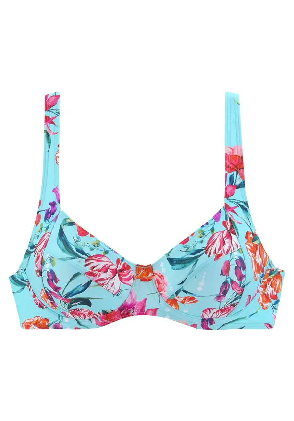 SUNSEEKER SUNSEEKER Bikini gornji dio  nebesko plava / zelena / narančasta / crvena