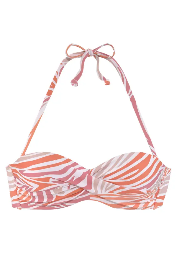 SUNSEEKER SUNSEEKER Bikini gornji dio  nude / narančasta / prljavo roza / bijela