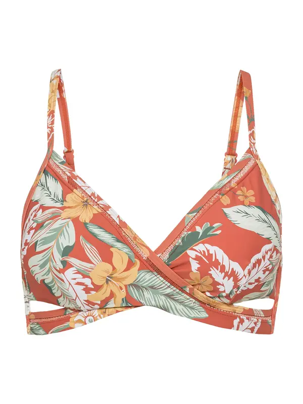 SUNSEEKER SUNSEEKER Bikini gornji dio 'Suva'  boja pijeska / menta / pastelno zelena / narančasta / tamno narančasta
