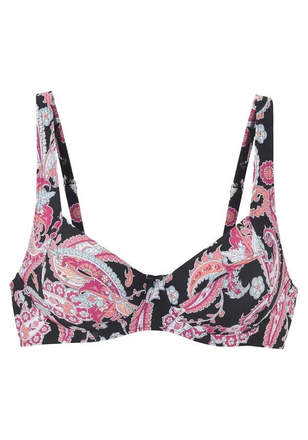 SUNSEEKER SUNSEEKER Bikini gornji dio  svijetloplava / roza / crna / bijela
