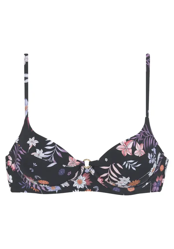 SUNSEEKER SUNSEEKER Bikini gornji dio  tamno plava / ljubičasta / pastelno crvena / crna