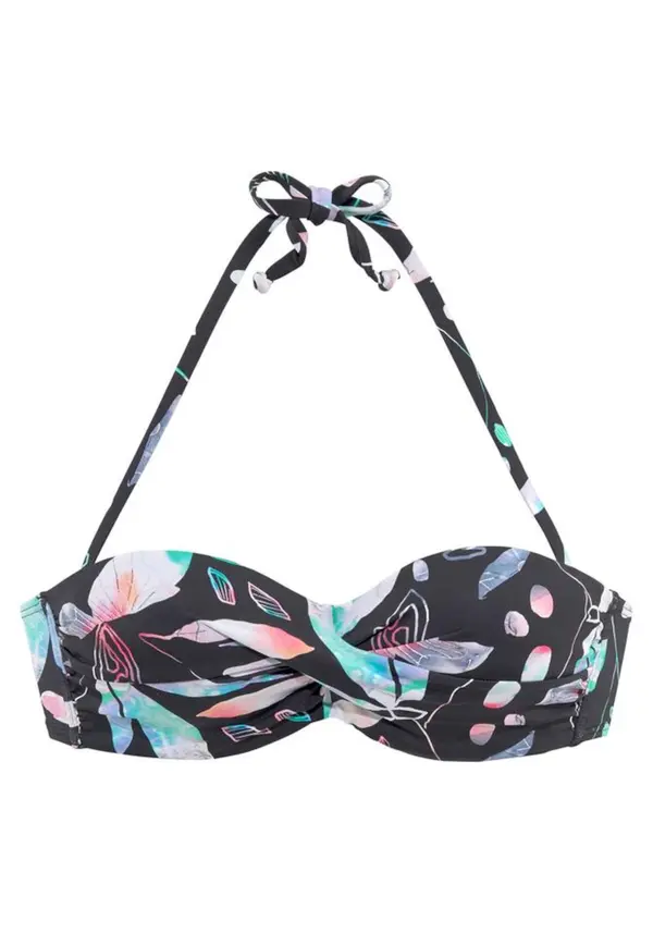 SUNSEEKER SUNSEEKER Bikini gornji dio  tirkiz / tamno plava / svijetloljubičasta / roza / bijela