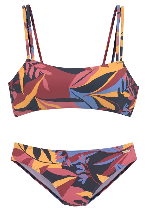 SUNSEEKER SUNSEEKER Bikini  tamno plava / tamo žuta / karmin crvena / crna