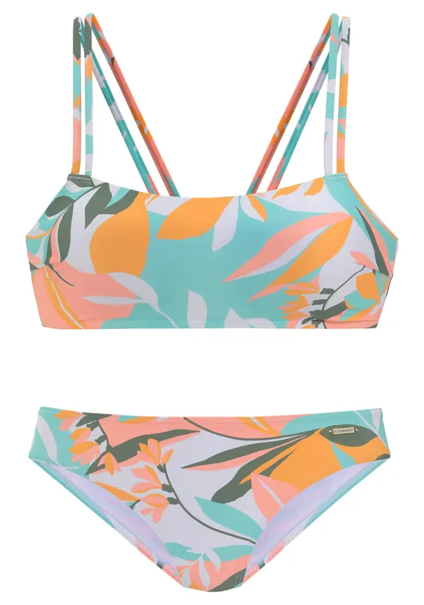 SUNSEEKER SUNSEEKER Bikini  tirkiz / kraljevski zelena / svijetlonarančasta / bijela